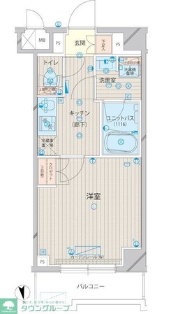 ルーブル上板橋の物件間取画像
